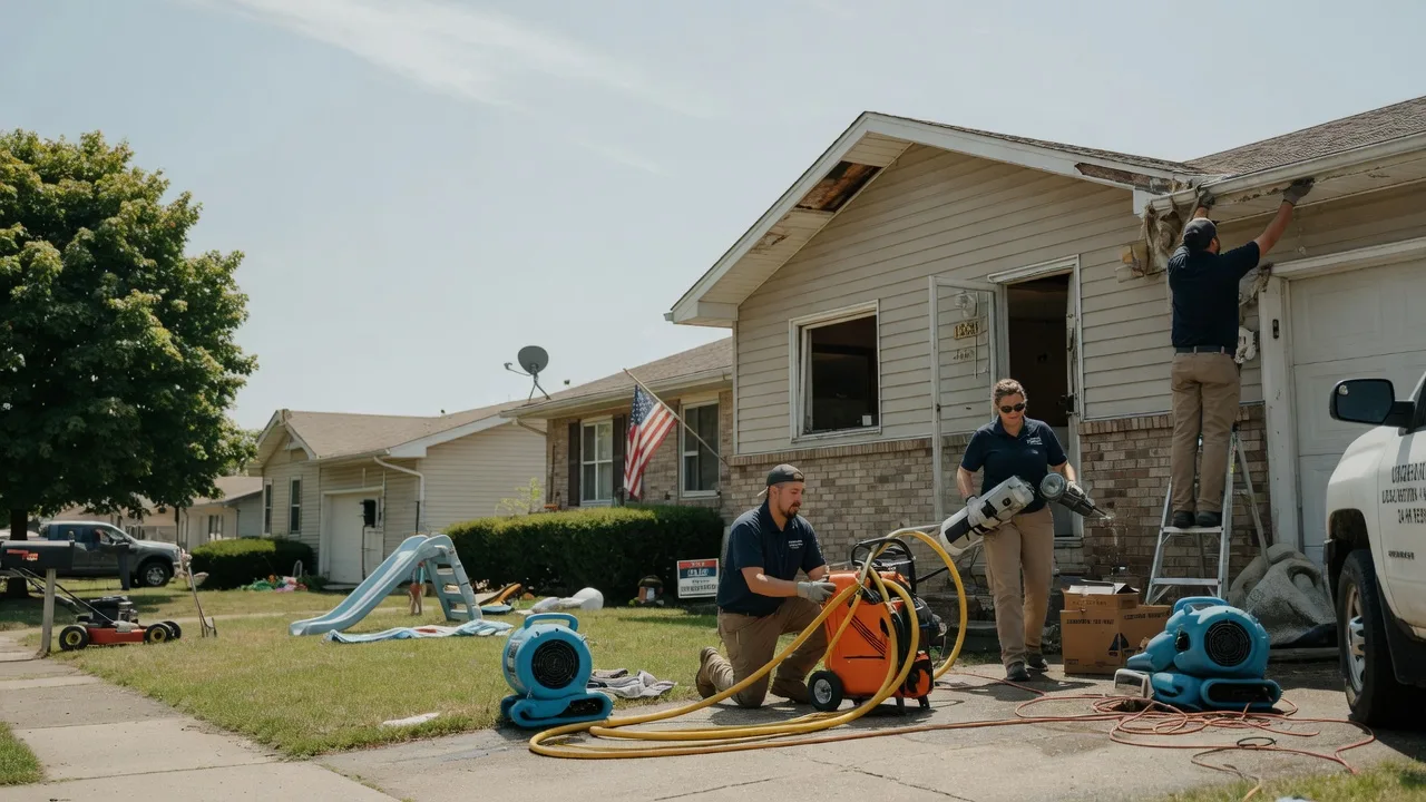 Water Damage Restoration in Dunlow, WV near me